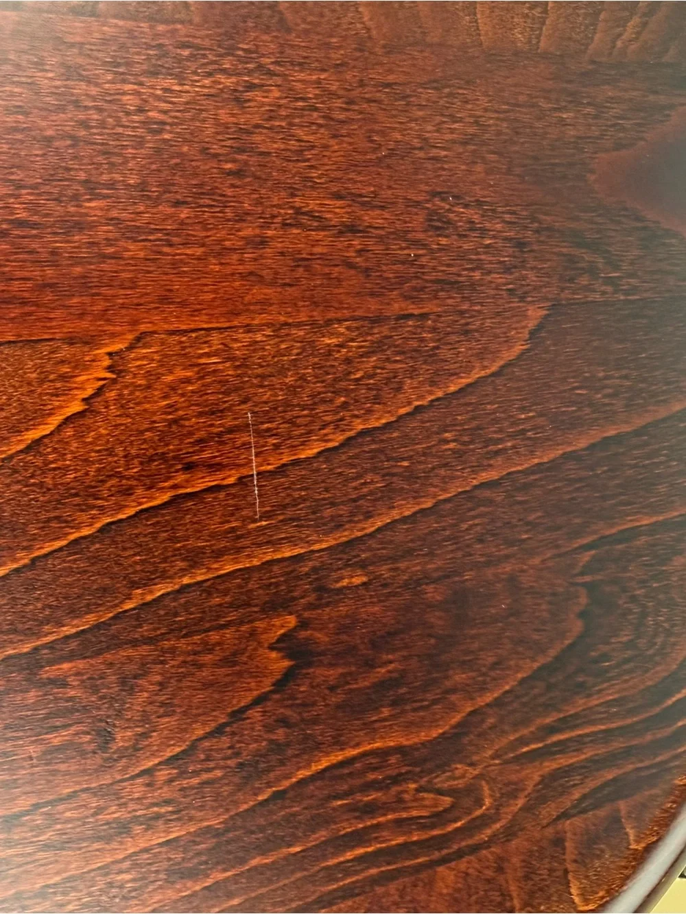 Ekornes Stressless Swing Table Mahogany Stain Made In Norway